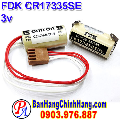 Pin FDK CR17335SE 1700mAh 3V 